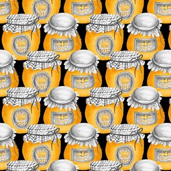 Show Me The Honey Jars 1343 44 Yellow