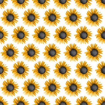 Show Me The Honey Sunflowers 1340 01 White