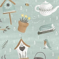 Smitten with spring  Bird Houses 50079 1 lt green