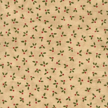 Snowflakes Welcome Holly Berries/tan R25N886147 D
