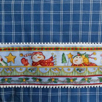 Snowman Tea Towel Kit