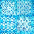Soiree Patchwork 28660 BZ Lt Blue