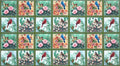 Songs of the Season Panel 28 ~5x5" motifs 22226 Mul1