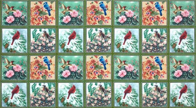 Songs of the Season Panel 28 ~5x5" motifs 22226 Mul1
