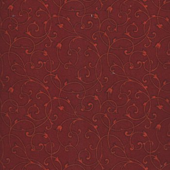 Spice Market Flannel Scrolls 8637 1 Burgundy