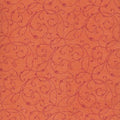 Spice Market Flannel Scrolls 8637 7 Orange