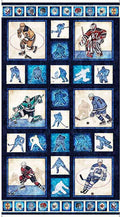 Sports Face Off Hockey Panel 26343 N Navy