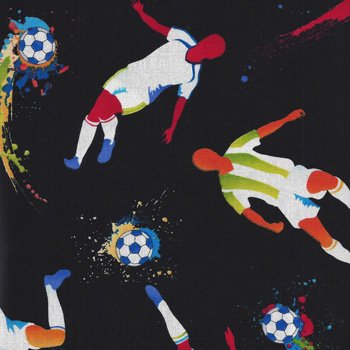 Sports Soccer Players 7090 Black