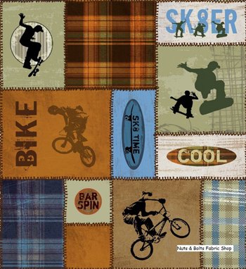 Sports Xtreme Patchwork 45792 Multi
