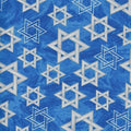Star of David Judiaca Silver on Blue 33431-1