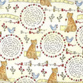 Stitches 5171 11 cream Cat and sewing