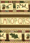 Stitching in  Woods Border Stripe 76252 237