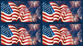 Stonehenge Celebration Placemat Flag Panels 20642