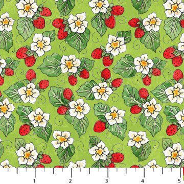 Strawberry Patch strawberries 7015 71 Green