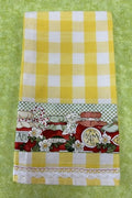 Summer Strawberry Applique Towel Kit