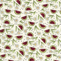 Summertime  watermelons Y0178-2 White