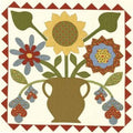 Summer’s Basket of Flowers 8080-11 Two 23"x23