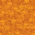 Sweater Weather Baskets N Buckets MAS10036 S Orange