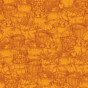 Sweater Weather Baskets N Buckets MAS10036 S Orange