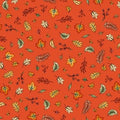 Sweater Weather Blowing Leaves MAS10035 O Orange
