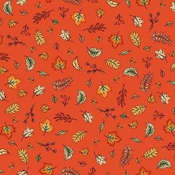 Sweater Weather Blowing Leaves MAS10035 O Orange