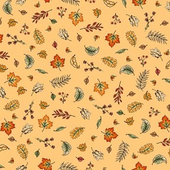 Sweater Weather Blowing Leaves MAS10035 S Lt Orange