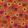 Sweater Weather Flowers MAS10031 O Orange