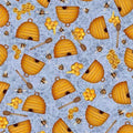 Sweet as Honey Beehives  29444 B Blue2 O Orange