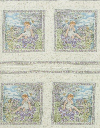 Sweet Dreams Angels Lilac F0437 03(10 Motifs 5" x 7")