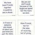 Talking Quilts Mini Friendship quotes  3 1/2