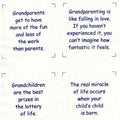 Talking Quilts Mini Grandchildren quotes  3 1/2