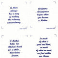 Talking Quilts Mini Mom Quotes 15 squares 3 1/2