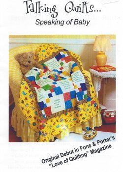 Talking Quilts Speaking of Baby Pattern