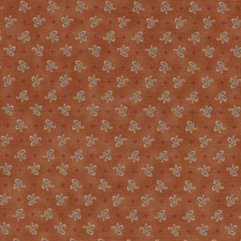 Tangled Threads Small Floral Brown 20798 BRO1