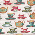 Tea Cups CA 3012 4C Cream Multi