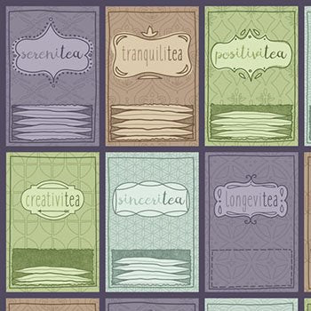 Tea Rrific tea pack 25777V Purple Ink & Arrow