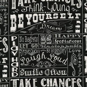 The Chalk Line Sayings 2129 Black
