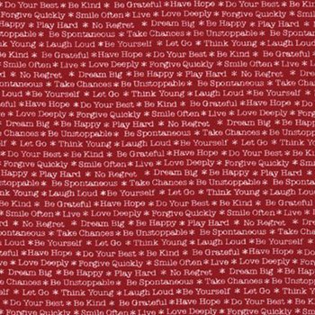 The Chalk Line Words 2132 Red