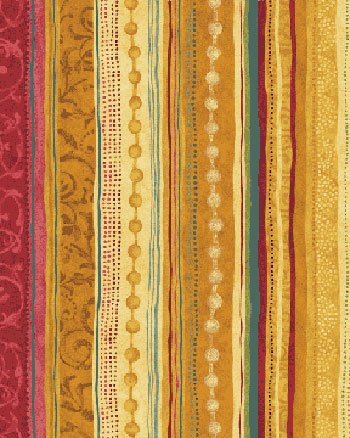 Tidings Nancy Stripes Red 04037 10
