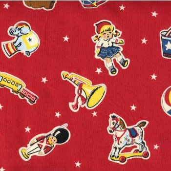 Tiny Tots Print 18179 RED1