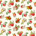 Tossed Apples with Leaves FRUIT-CD2863 Cream