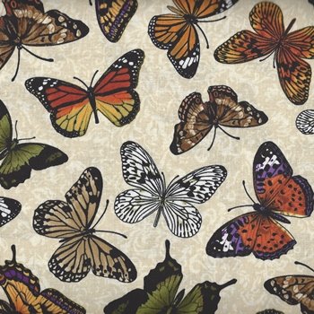 Tossed Butterflies Nature C9262