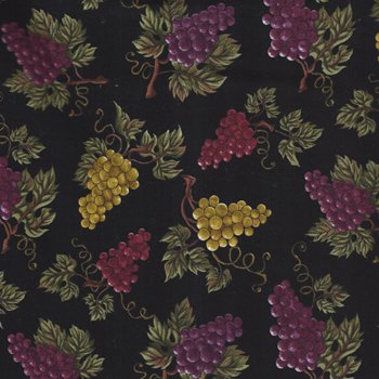 Tossed Grapes C6048 Black