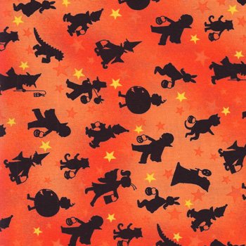 Tricks & Treats Silhouettes 3461 0128 Orange