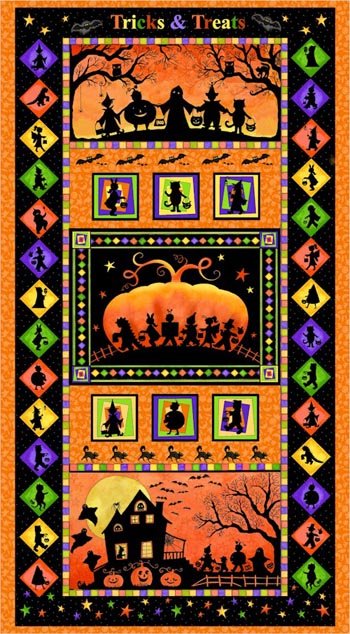 Tricks &Treats Panel 24" R25 3455 0128