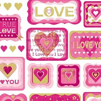 True Love Patch 8960M 09 White Metalic