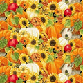 Turkey Talk Thanksgiving Pumpkin Fields 735-34 Orange