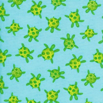 Turtles Tossed C7290 Blue