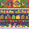 T’is the Giving Season Border Stripe 2647 0110 Bears