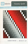 Varsity Quilt Kit Makes a 72" x 84" Quilt